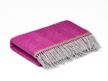 MINI BLANKET 145 X 120 - ROSE PINK