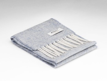 CHILDREN'S SCARF - SMOKE