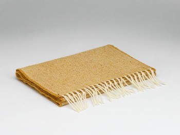 LAMBSWOOL TWEED SCARF - DONEGAL SUNSHINE TWEED