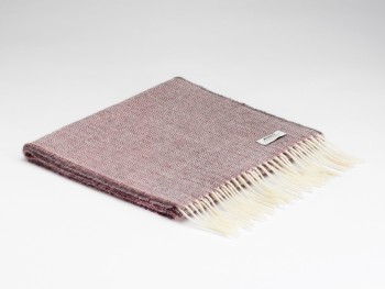 LAMBSWOOL SCARF - SPOTTED LILAC