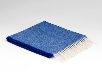 LAMBSWOOL SCARF - ROYAL HB