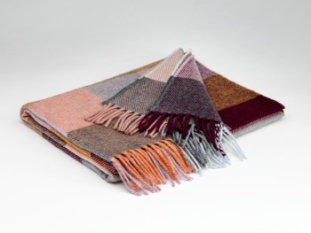 LAMBSWOOL PASHMINA 74 X 220 - ROSE DUST