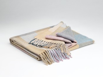 LAMBSWOOL PASHMINA 74 X 220 - COASTAL