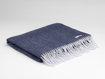 LAMBSWOOL PASHMINA 74 X 220 - NAVY HB