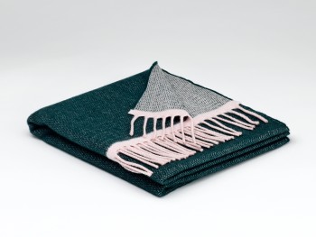 CASHMERE WRAP 45 X 203 CM - ALPINE REVERSIBLE