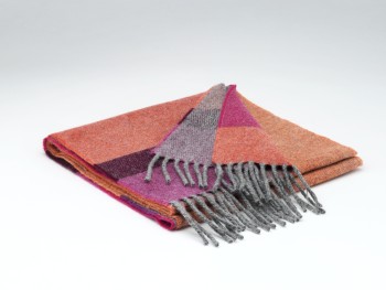 LAMBSWOOL SCARF - HAVANNA STRIPE