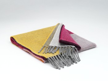 LAMBSWOOL SCARF - VEGAS STRIPE
