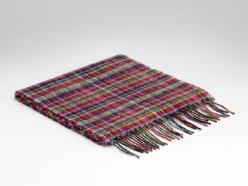 LAMBSWOOL SCARF - ARDS MINI CHECK