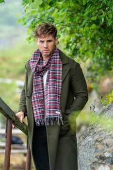 LAMBSWOOL SCARF - CRANFORD MINI CHECK