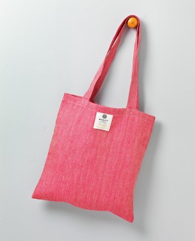 LINEN SHOPPER - FUCHSIA