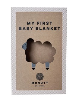 BABY BLANKETS MERINO LAMBSWOOL 104 X 75 - LEMON