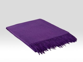BLANKET 100% CASHMERE 200X 145 - WINTERBERRY